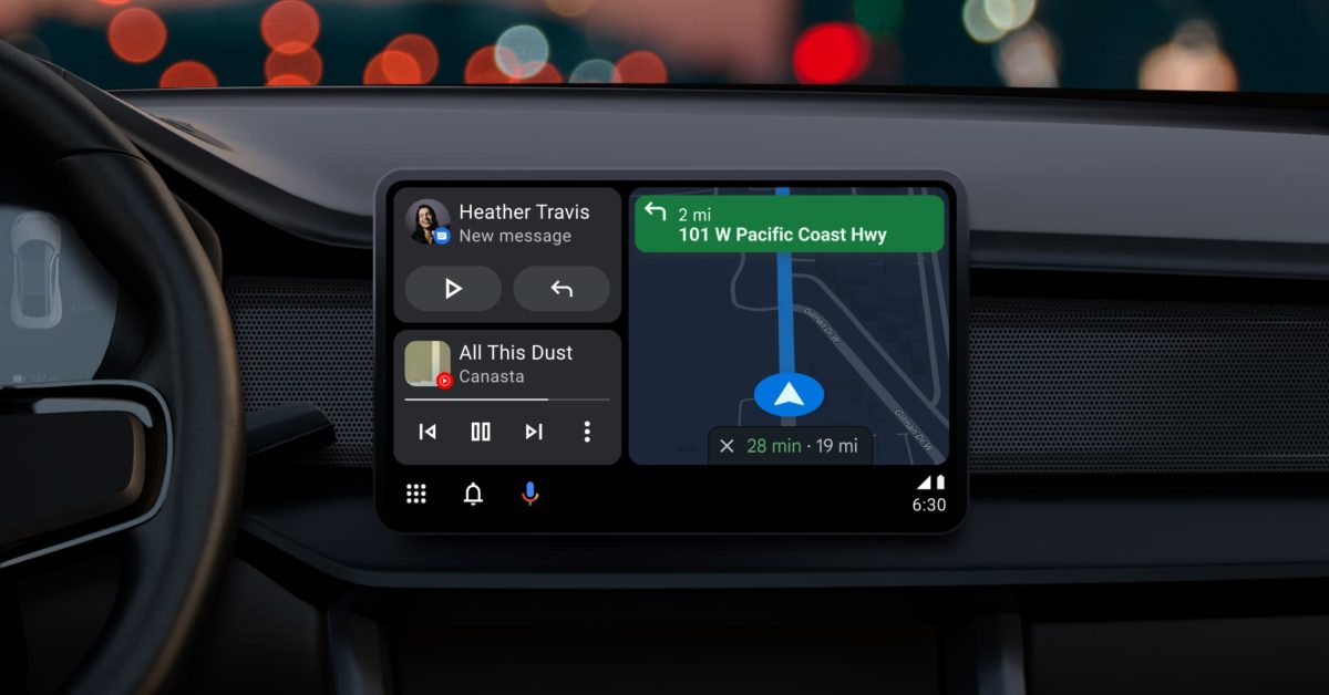 Android Auto redesign adds split-screen mode to all displays