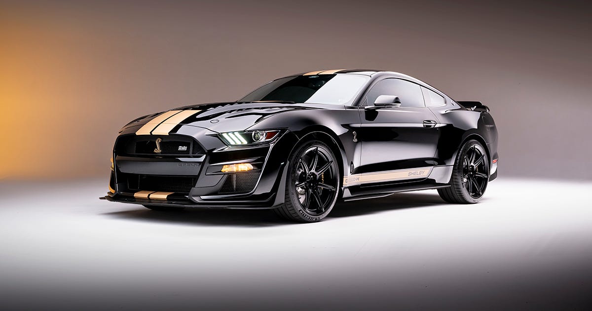 Anyone Can Rent This 900-HP Ford Mustang Shelby GT500-H From Hertz