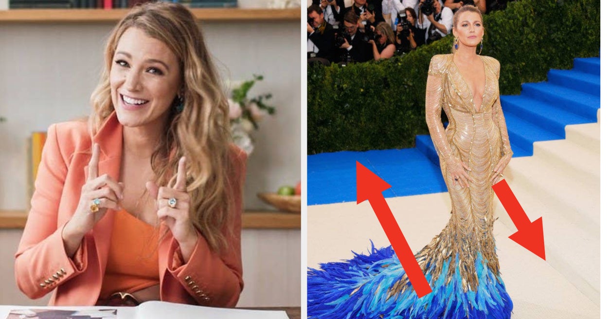 Believe It Or Not, Blake Lively Matches The Met Gala Red Carpet