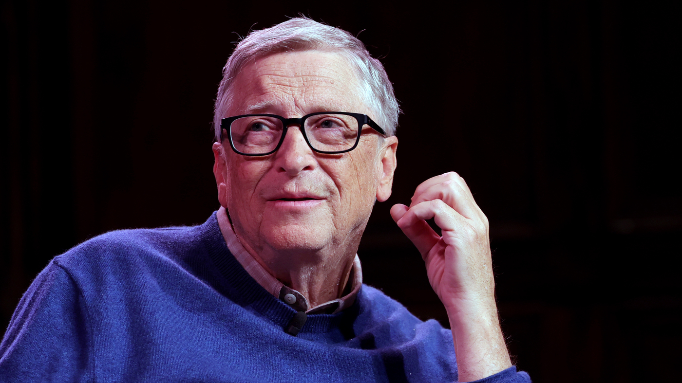 Bill Gates tests positive for COVID-19 : NPR