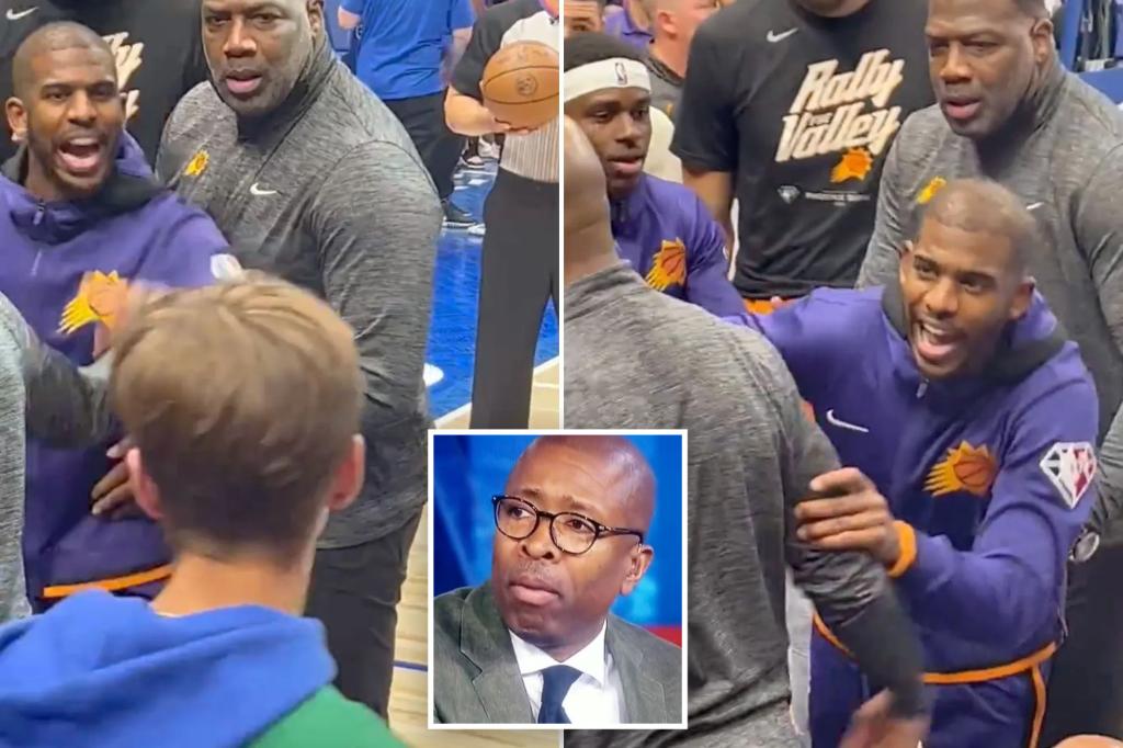 Chris Paul's mom tells Kenny Smith about fan encounter at Suns game