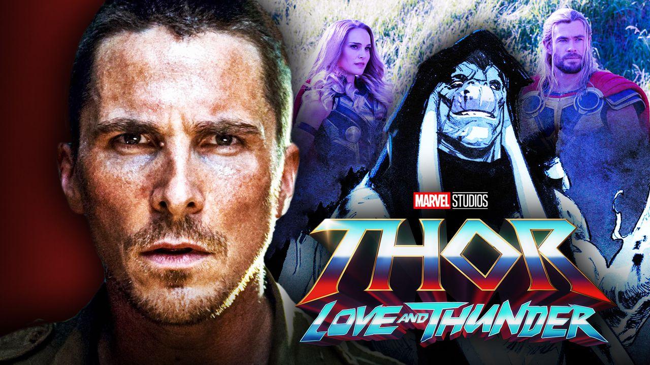 Christian Bale Marvel villain Thor Love and Thunder