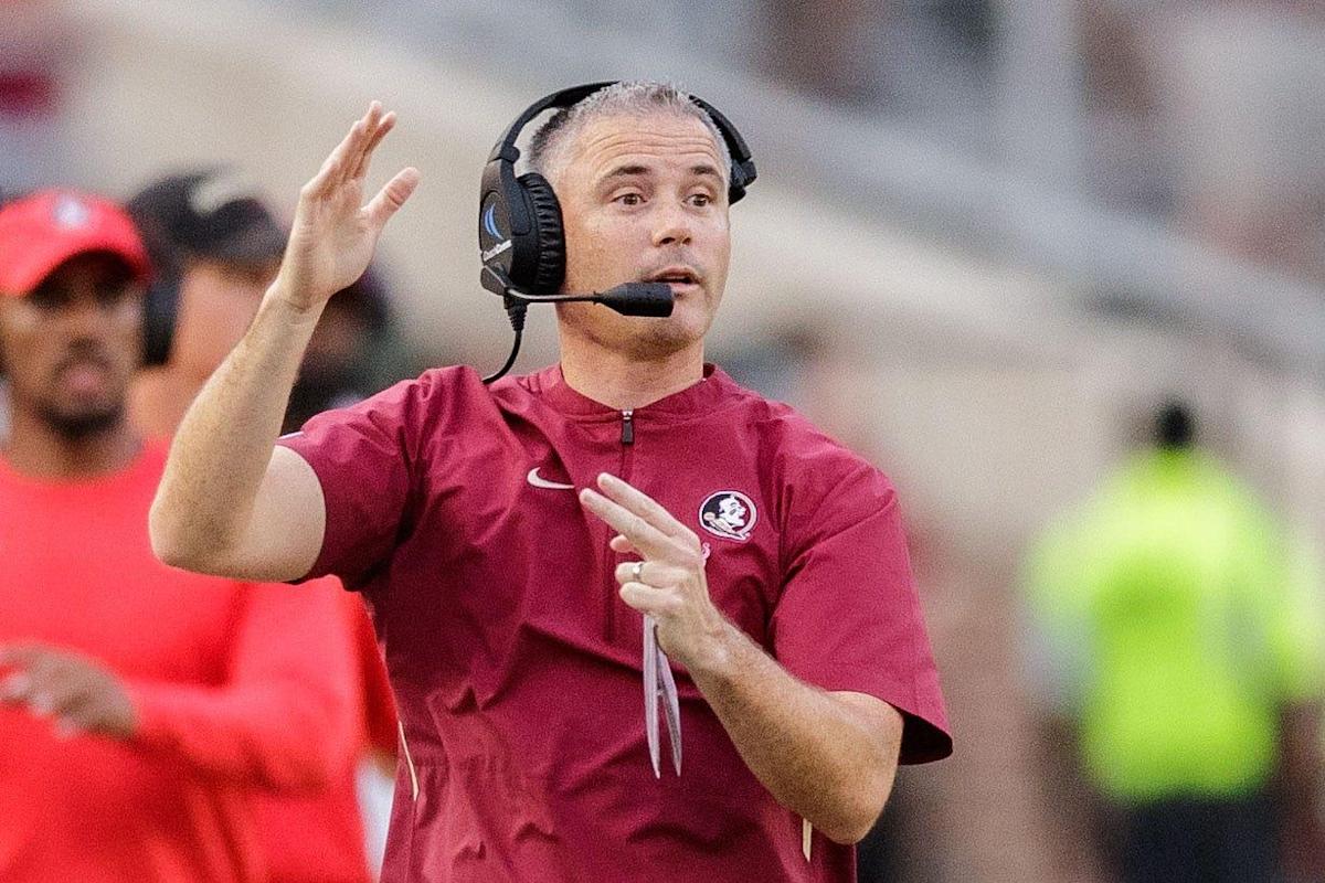 Coach Mike Norvell says there has been attempted tampering with some of his FSU football players
