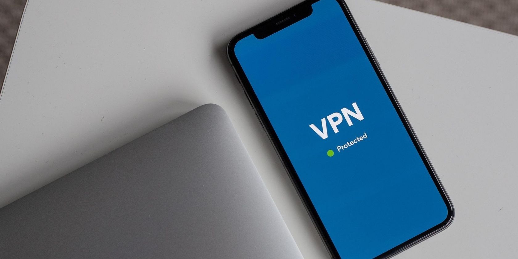 vpn app active on smartphone