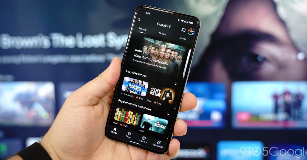Google TV app adding casting support for other apps