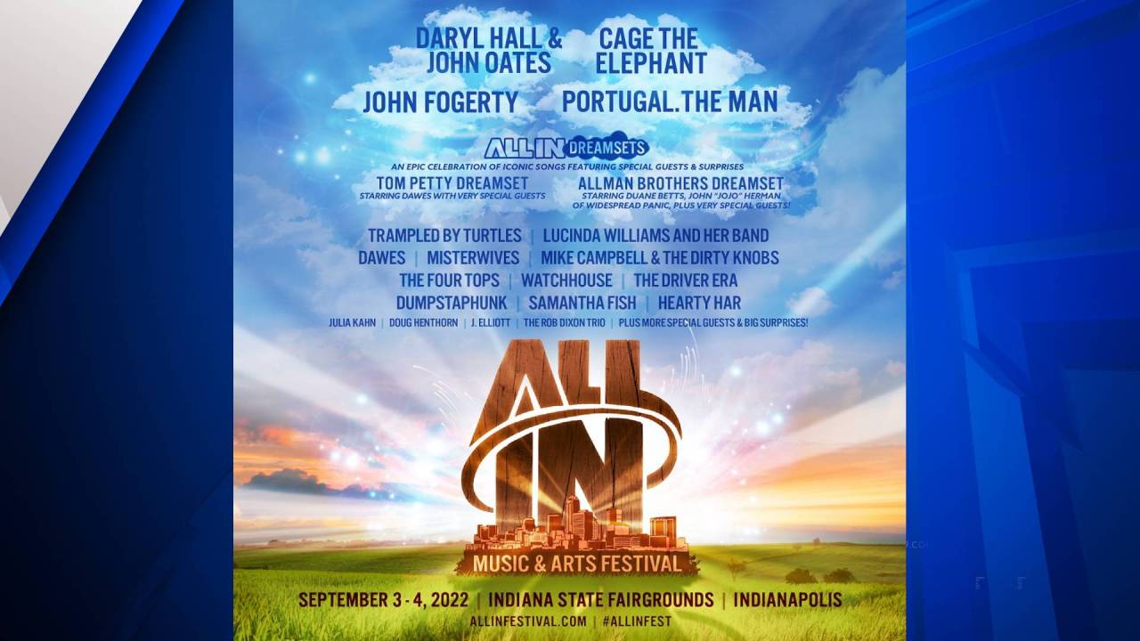 Hall & Oates play All IN music festival lineup
