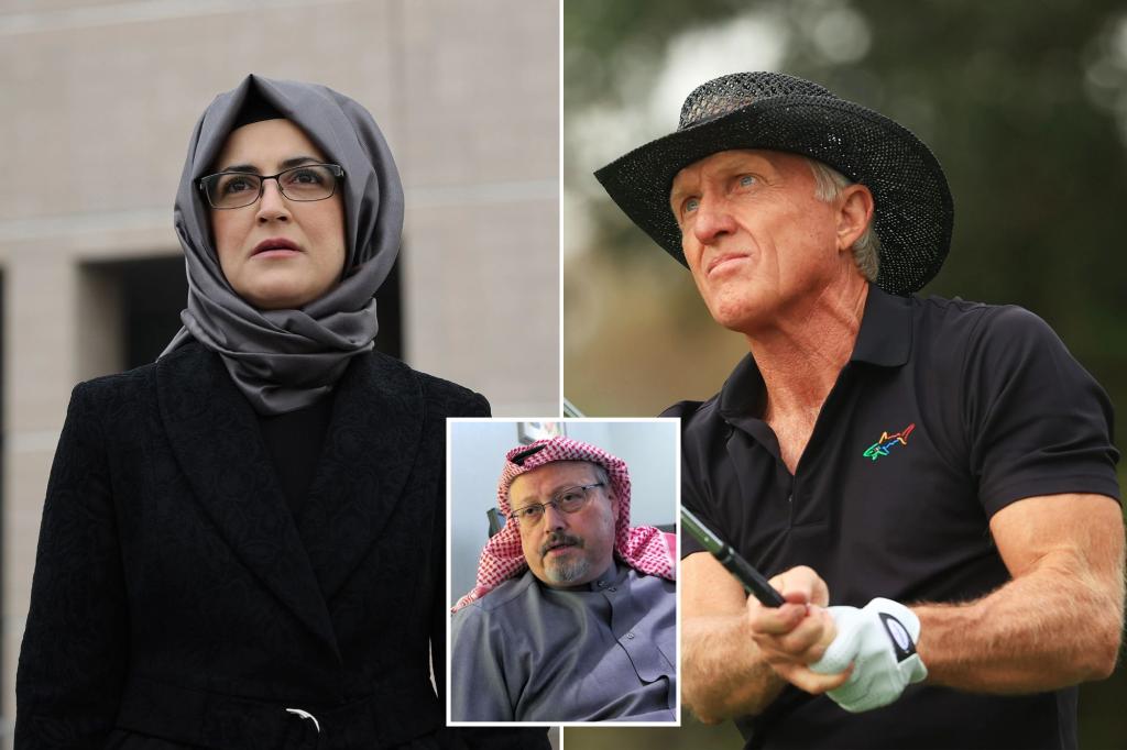 Jamal Khashoggi's fiancée rips Greg Norman over 'hurtful' comments