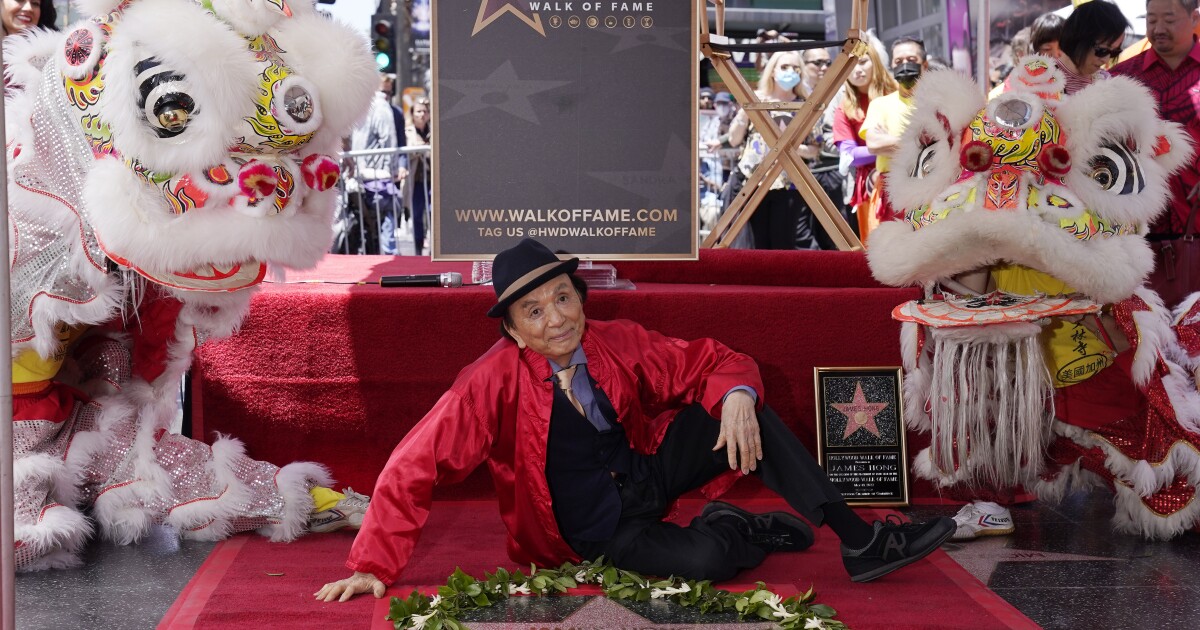 James Hong makes history with star on Hollywood Walk of Fame