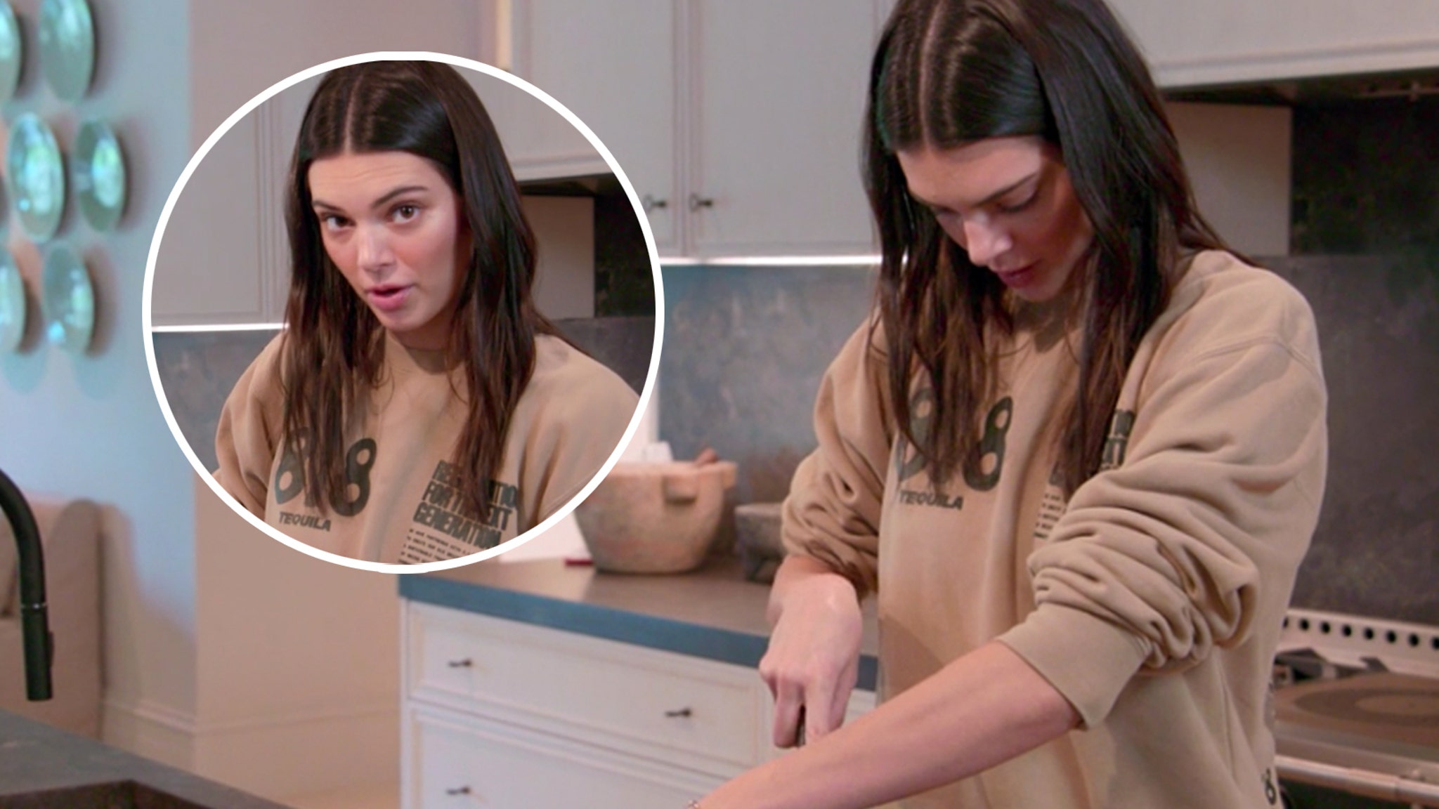 Kendall Jenner Trolled For Totally Bizarre Way She Cut Cucumber On The Kardashians