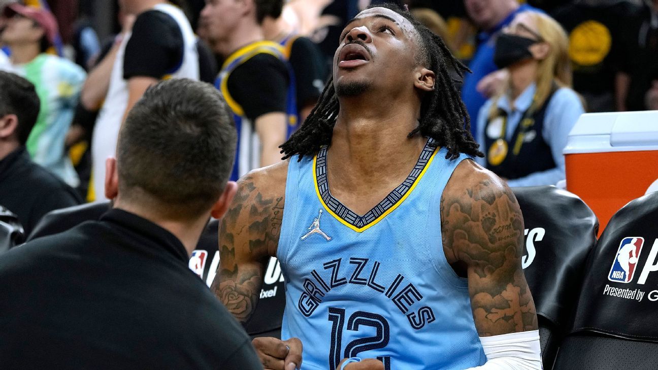Memphis Grizzlies' Ja Morant has bone bruise, doubtful for remainder of playoffs