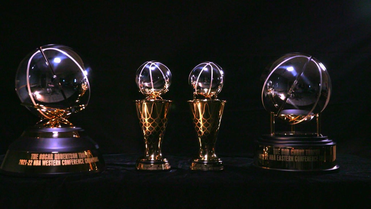 NBA unveils new trophies, awards honoring Larry Bird, Magic Johnson, Bob Cousy, Oscar Robertson