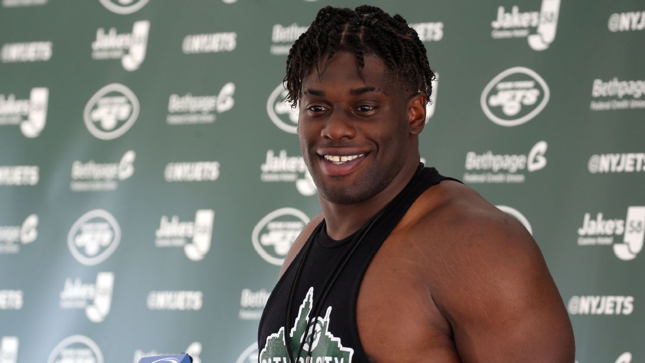 New York Jets DE Carl Lawson expects to be ready for training camp after tearing Achilles last year