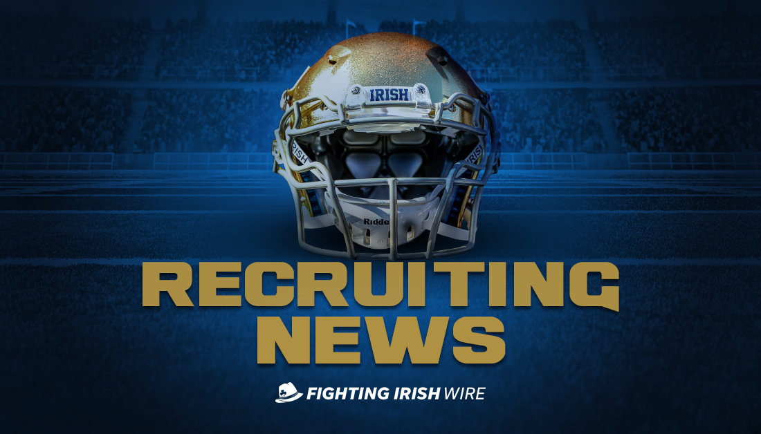 Notre Dame's most recent commit already putting on recruiting hat