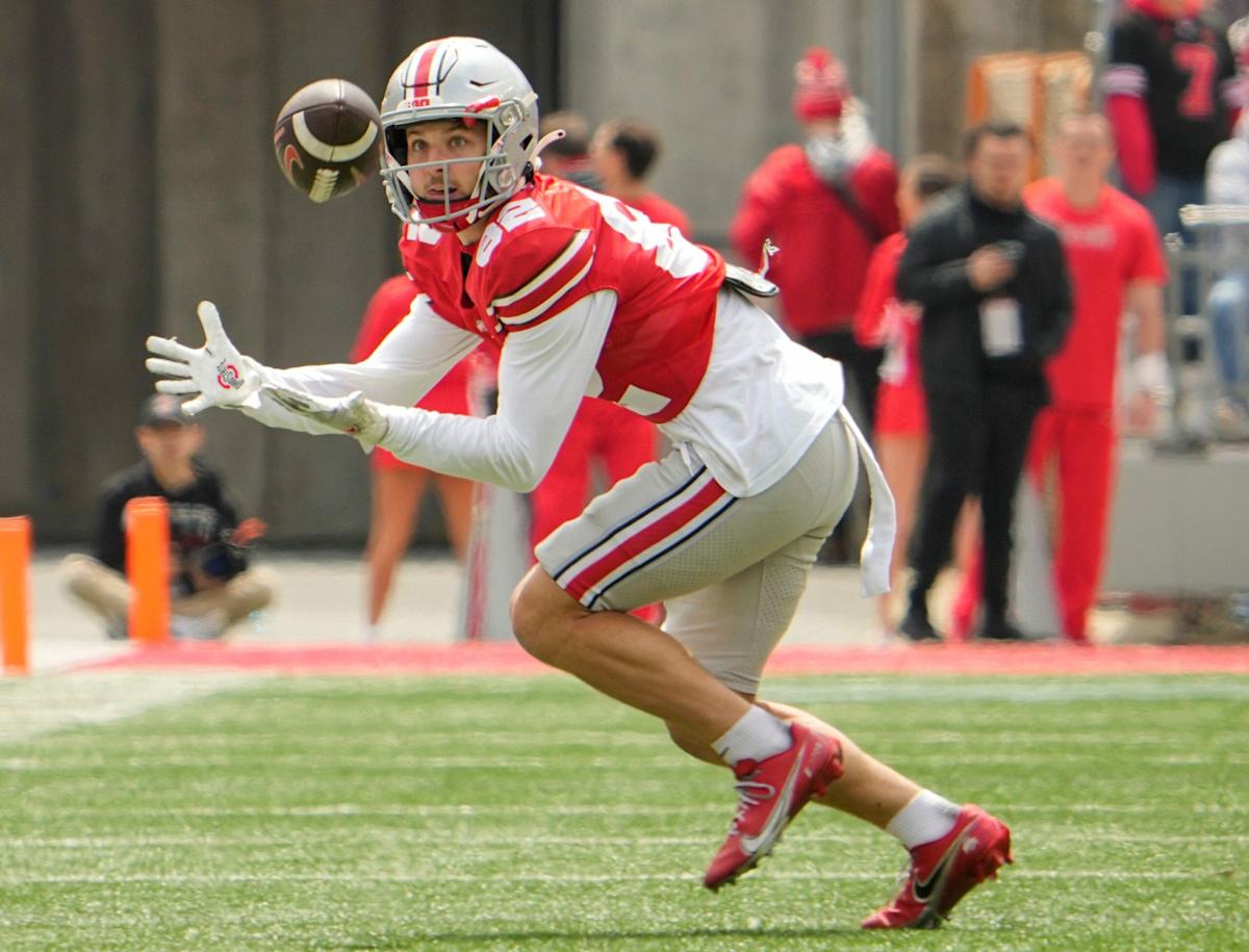 Ohio State walk-on wide receiver transferring