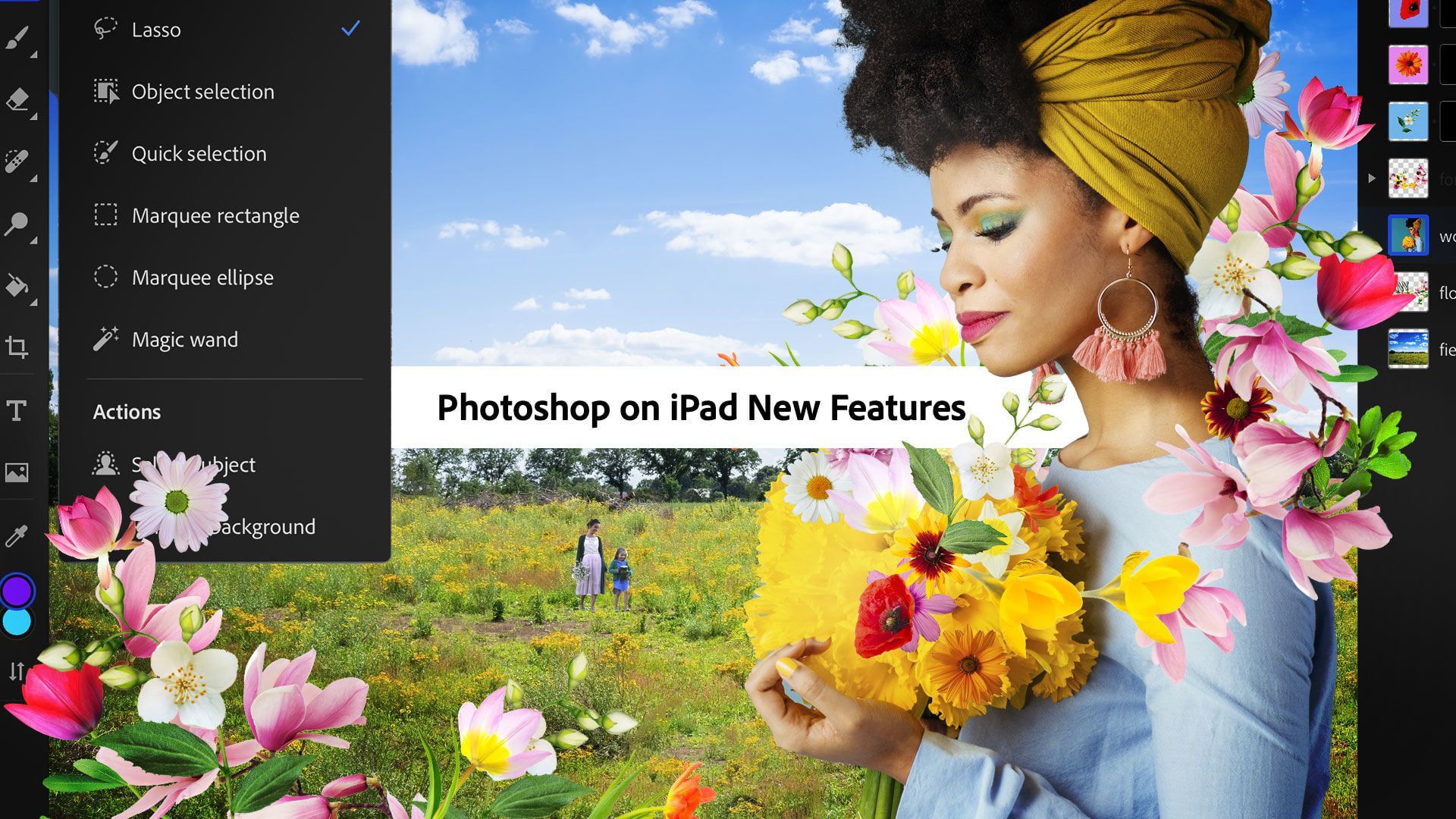 Photoshop for iPad Gains Content-Aware Fill, Remove Background, and More