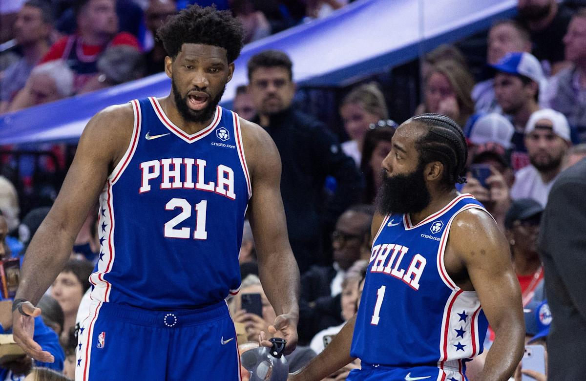 Sixers' Joel Embiid says Houston James Harden 'not who he is anymore'