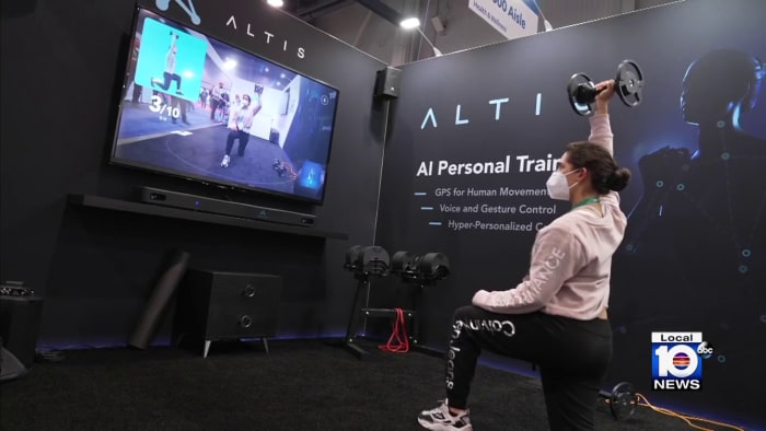 Take your workout into the future with the world's first AI personal trainer
