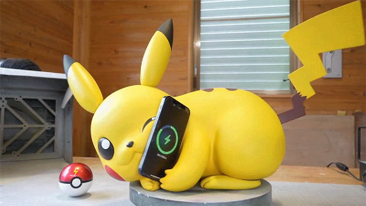 This Adorable Hand-Sculpted Pikachu Also Charges Your iPhone