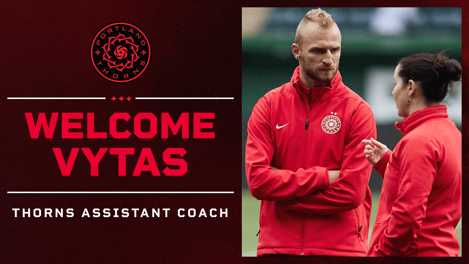 Thorns FC add Vytas Andriuskevicius to coaching staff