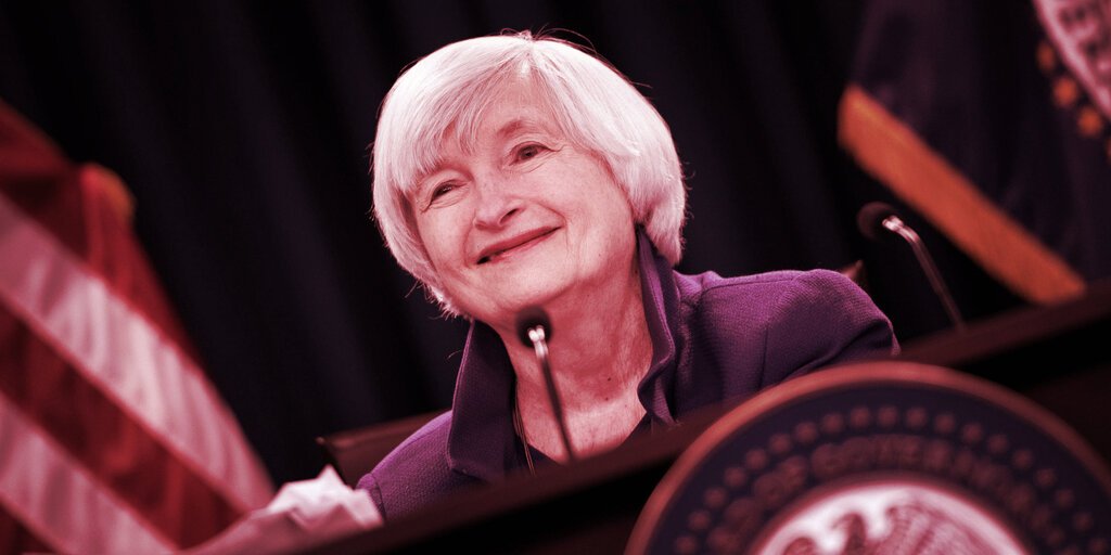 Treasury's Yellen Highlights Terra Collapse in Call for Stablecoin Legislation