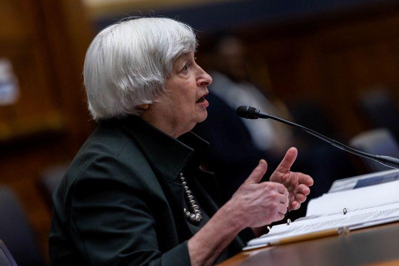 US Treasury's Yellen says Fed can bring down inflation without causing recession